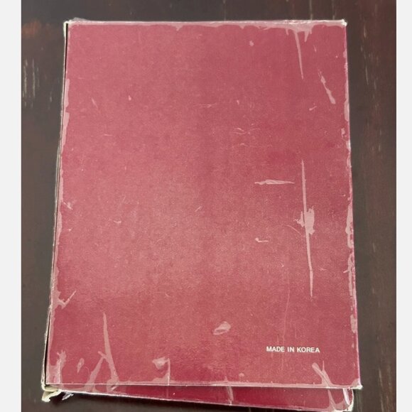 Vintage NOS 1989 Semo Pewter Photo Frame 5 x 7" Made in Korea w/Box - Picture 8 of 8